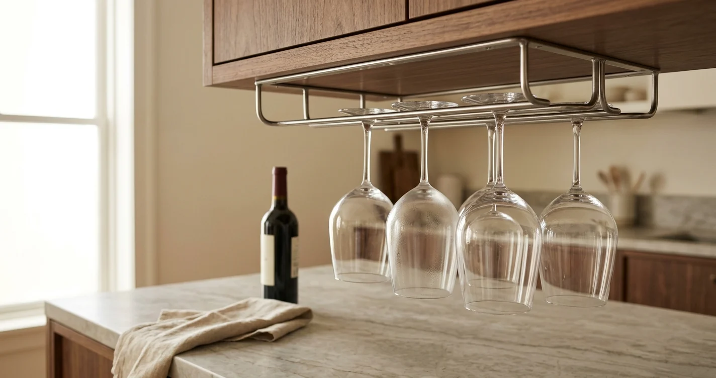 Puas yog Hlau Wine Glass Racks tiag tiag?